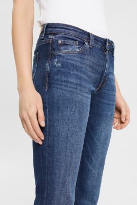 ESPRIT Super stretch jeans with organic cotton at our online shop