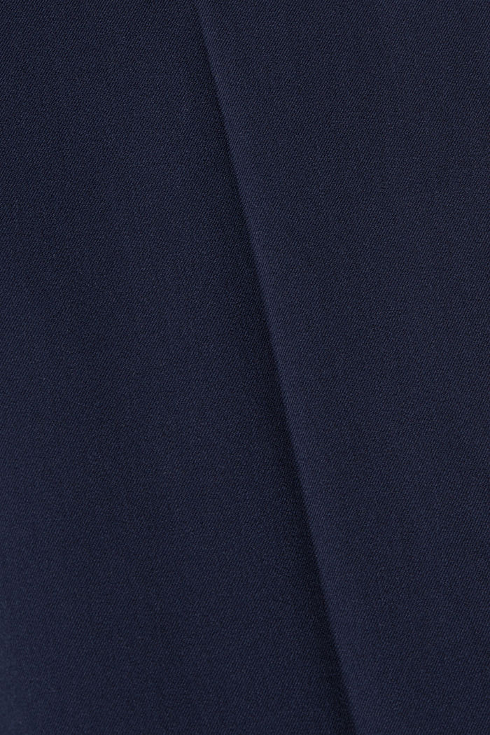 Stretchbroek met elastische band, NAVY, detail image number 4