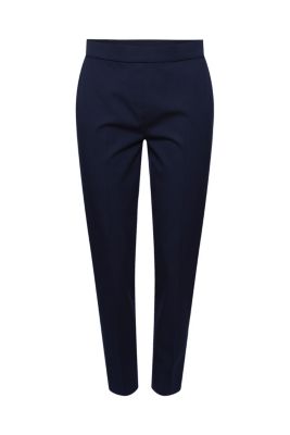 ESPRIT Pantalon stretch à taille élastique