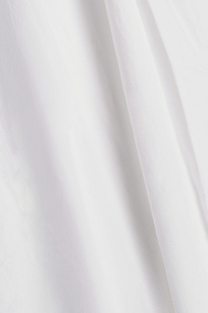 Długa bluzka, 100% bawełny organicznej, WHITE, detail image number 4
