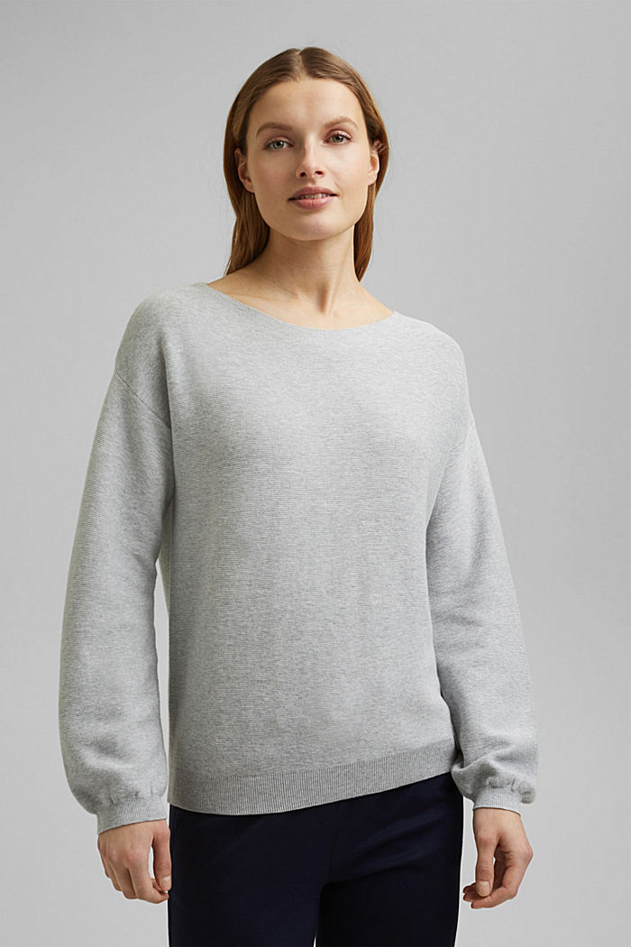 ESPRIT Strickpullover aus 100% Bio-Baumwolle ESPRIT Strickpullover aus 100% Bio-Baumwolle