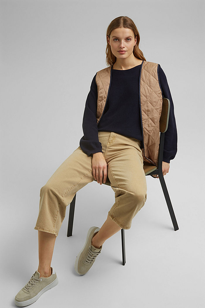 ESPRIT Strickpullover aus 100% Bio-Baumwolle ESPRIT Strickpullover aus 100% Bio-Baumwolle