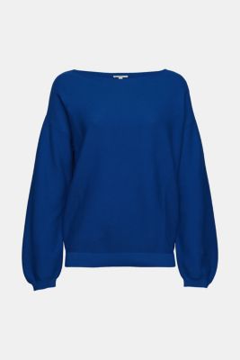 ESPRIT Knit jumper made of 100 organic cotton at our Online Shop