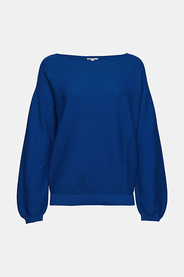 Knit jumper made of 100% organic cotton