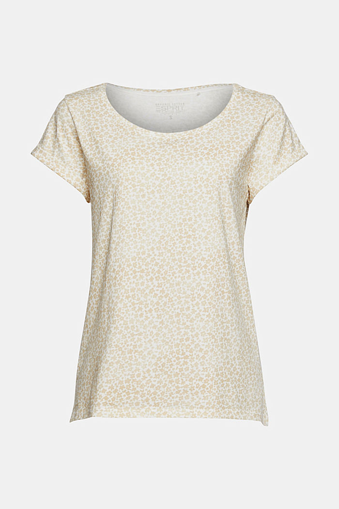 T-shirt à imprimé, 100 % coton biologique, OFF WHITE 4, overview