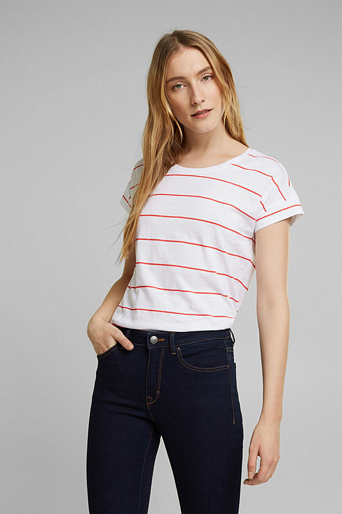 Striped top made of 100% organic cotton