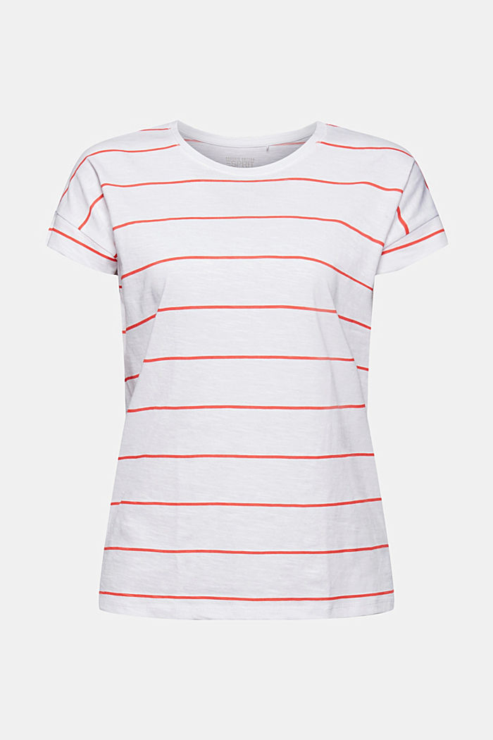 Streifen-Shirt aus 100% Organic Cotton, WHITE, detail image number 5
