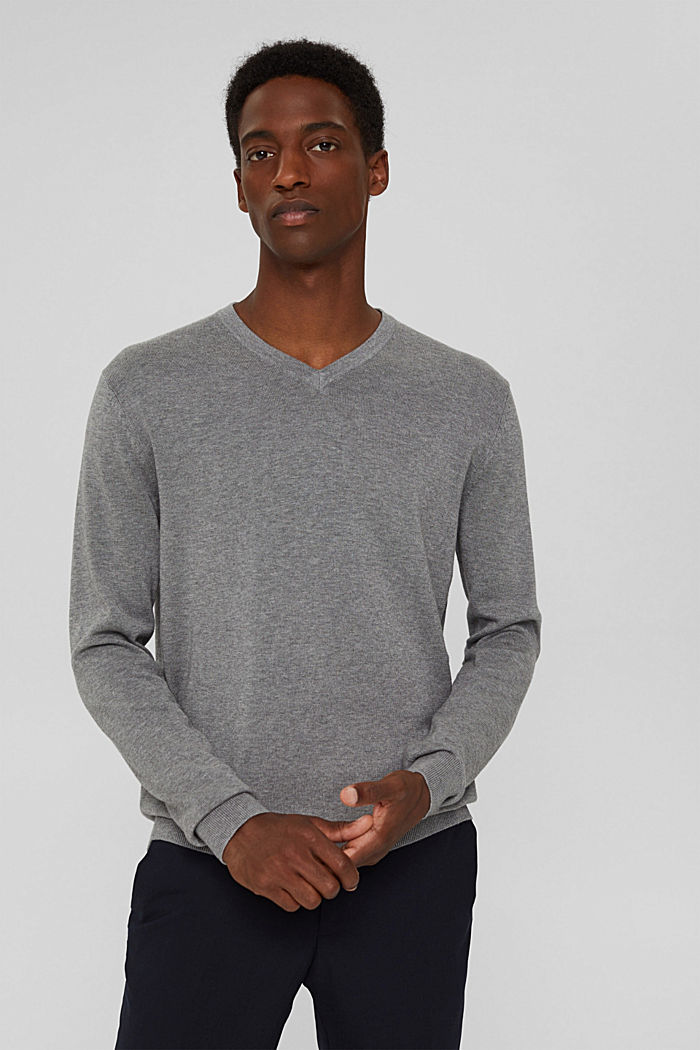 Basic pulovr ze 100% bavlny pima