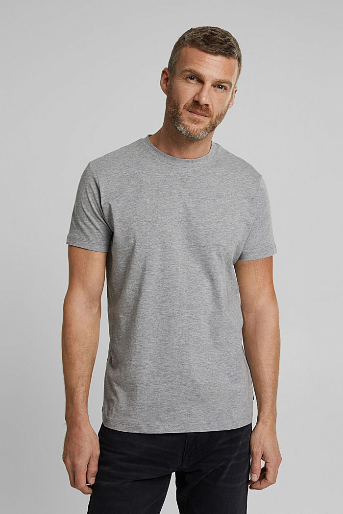 Jersey-T-Shirt mit Organic Cotton