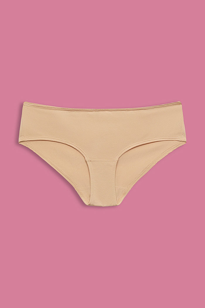 Gerecycled: hipster-short van microvezels, DUSTY NUDE, overview