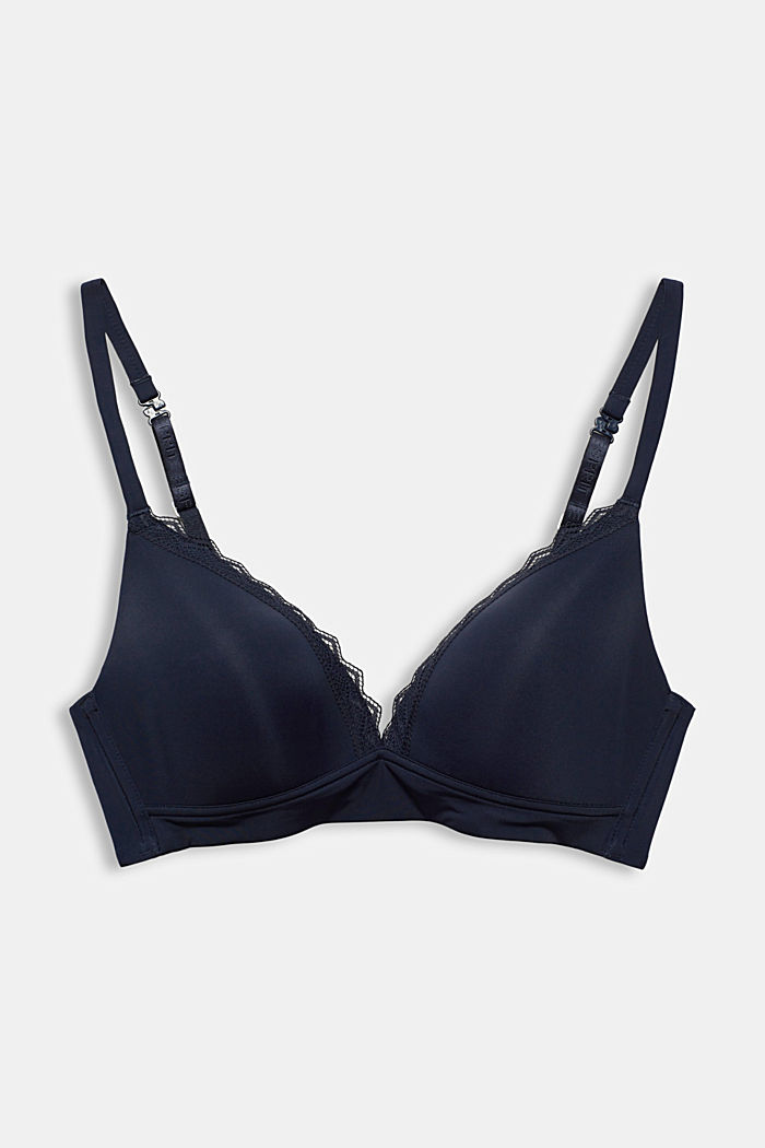 Recycled: unpadded, non-wired soft bra