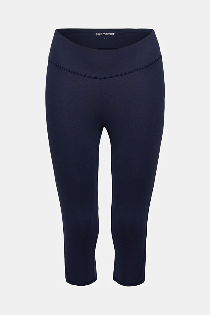 Recycelt: Active-Leggings mit E-Dry, NAVY, detail image number 6
