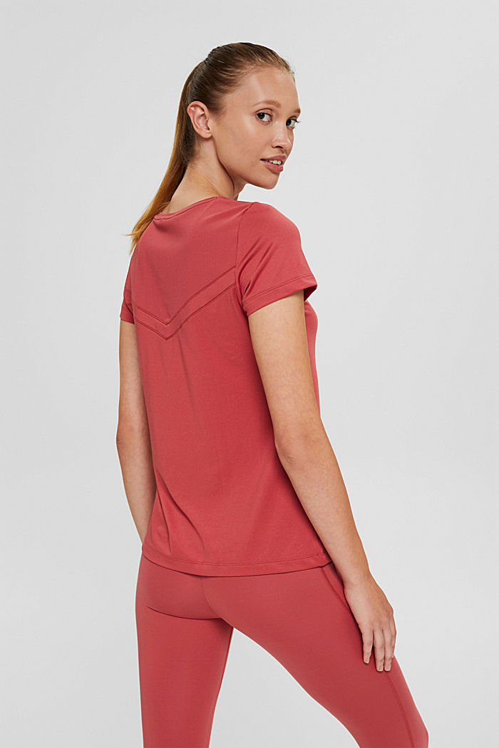 Recycelt: Active-T-Shirt mit E-DRY, BLUSH, detail image number 3