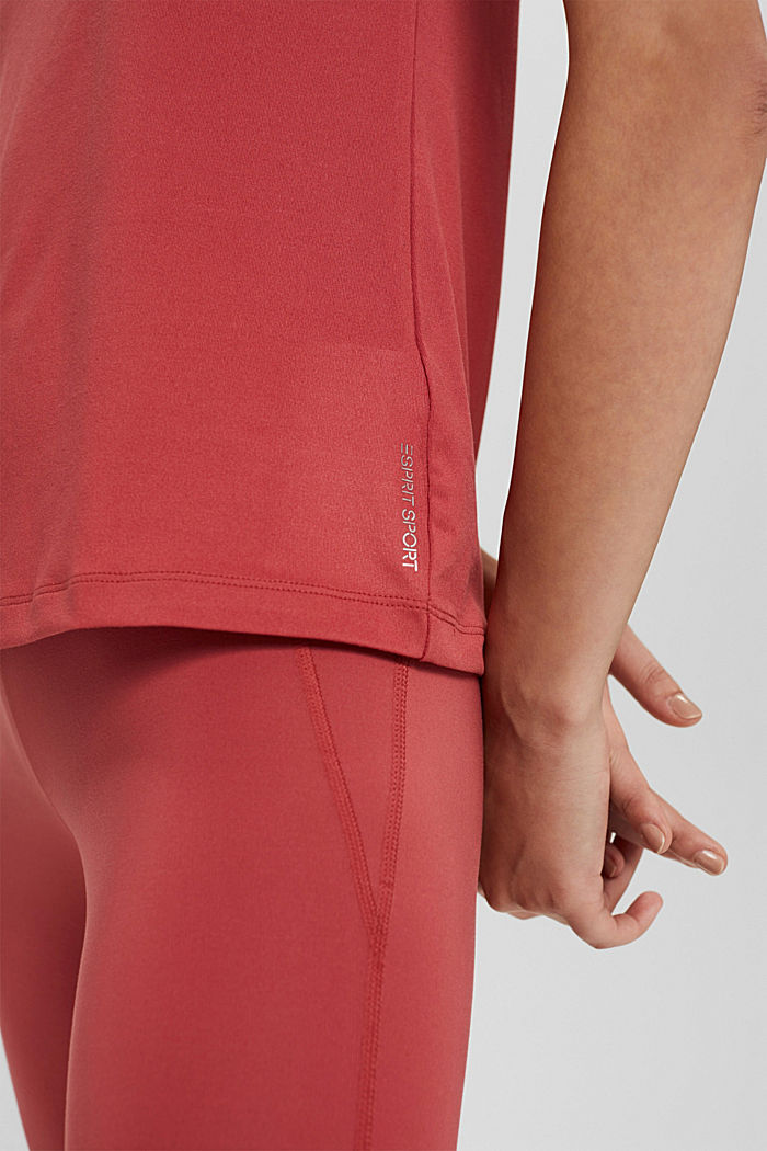 Recycelt: Active-T-Shirt mit E-DRY, BLUSH, detail image number 2