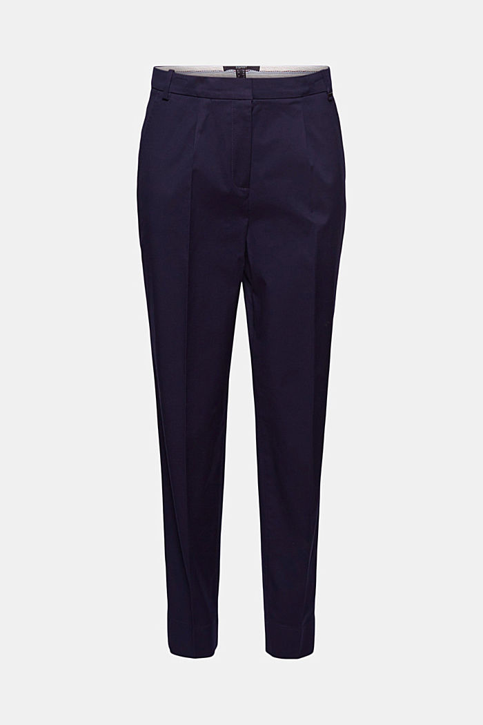 Business chinos made of stretch cotton