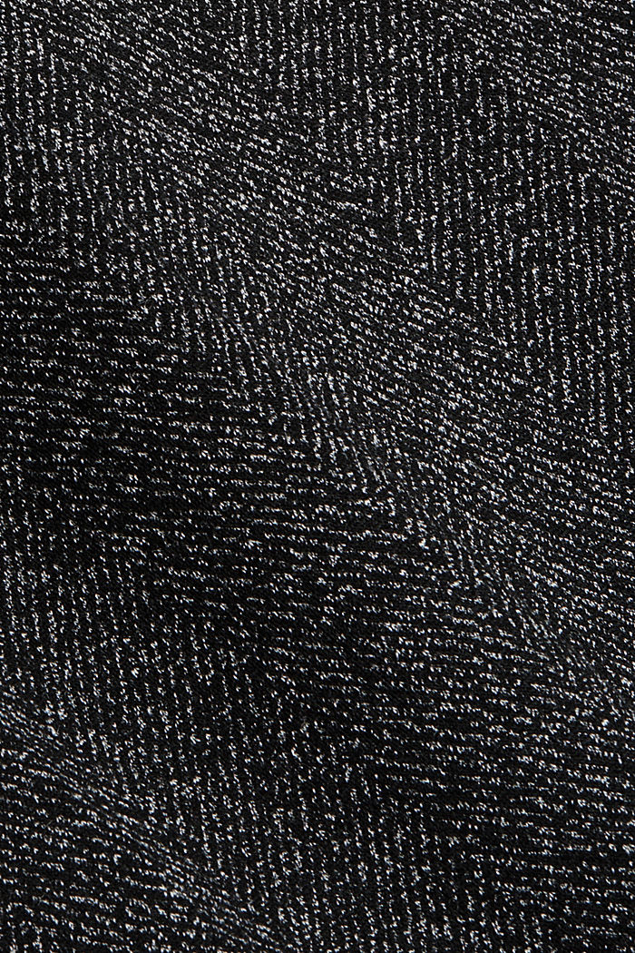 Mix + Match HERRINGBONE stretchbroek, BLACK, detail image number 4