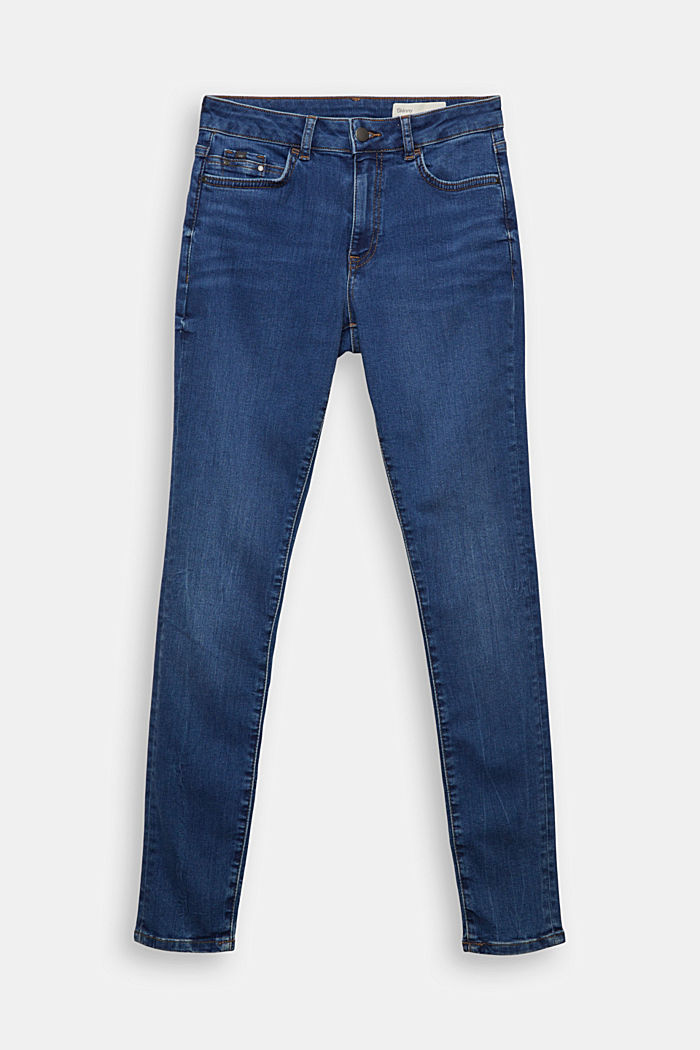 Stretch jeans made of blended organic cotton