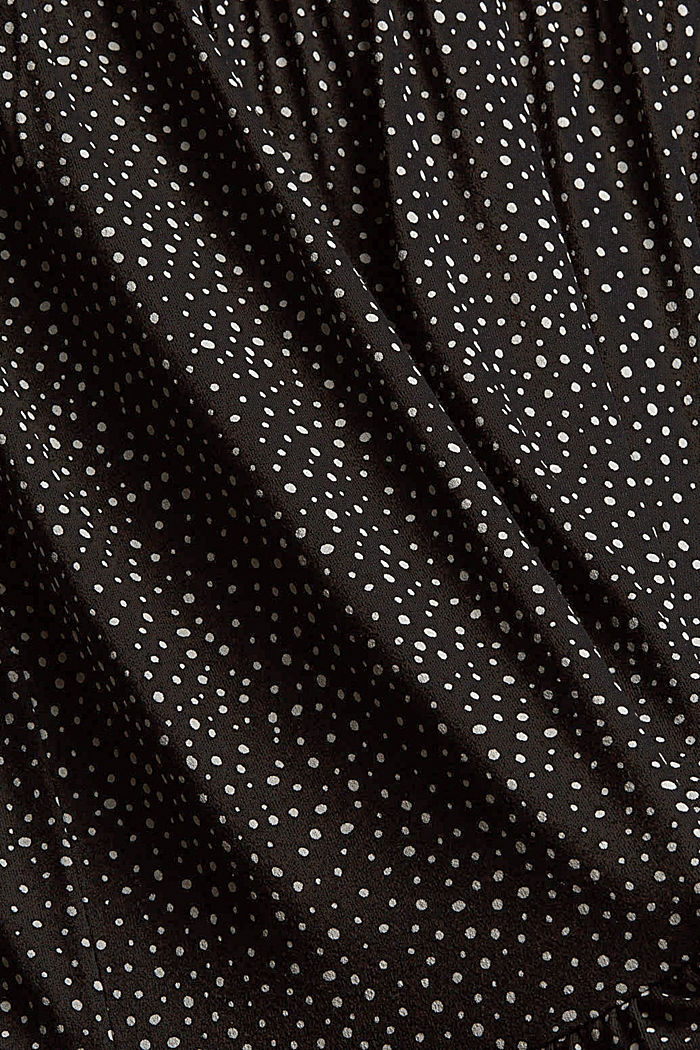 Robe à motif en LENZING™ ECOVERO™, NEW BLACK, detail image number 5