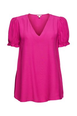 EDC Top façon blouse à teneur en fibres LENZING™ ECOVERO™