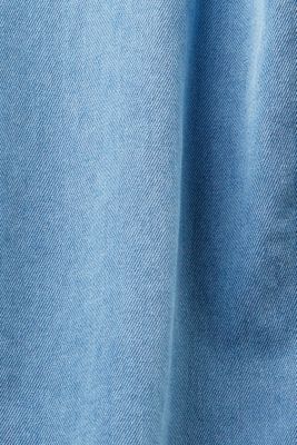 Denim shirt, BLUE LIGHT WASHED, detail-asia image number 6