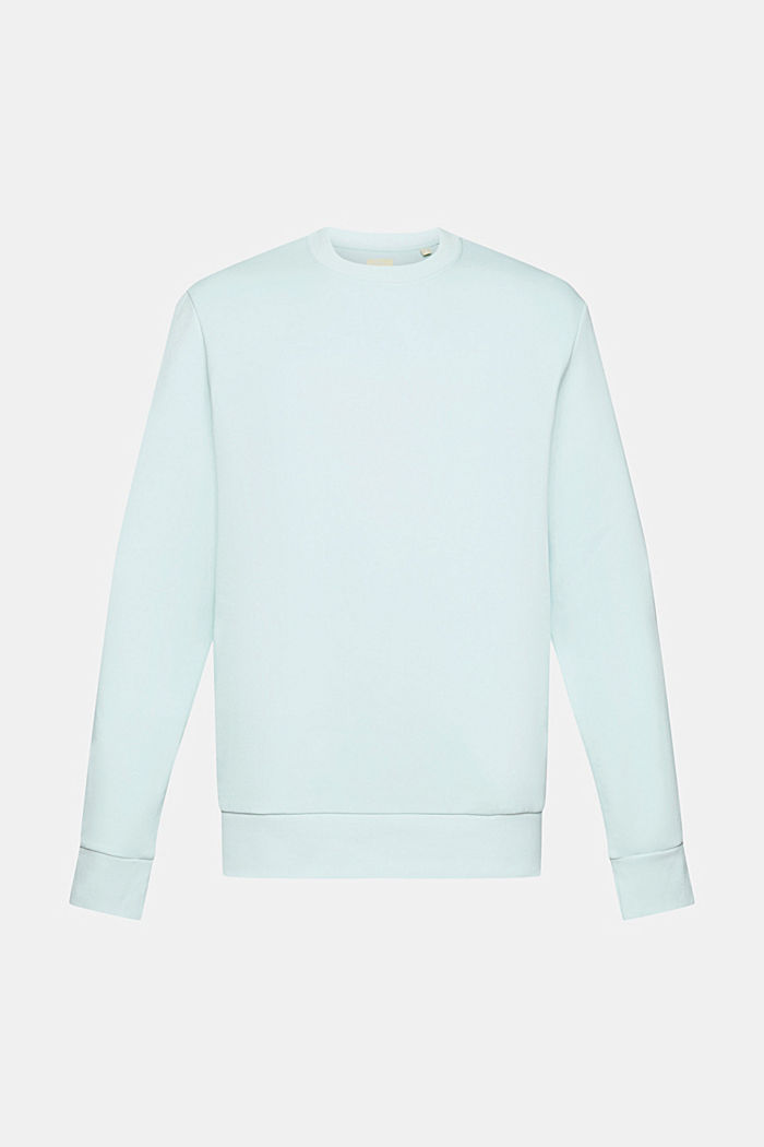 Recycled: plain-coloured sweatshirt, LIGHT AQUA GREEN, detail-asia image number 6