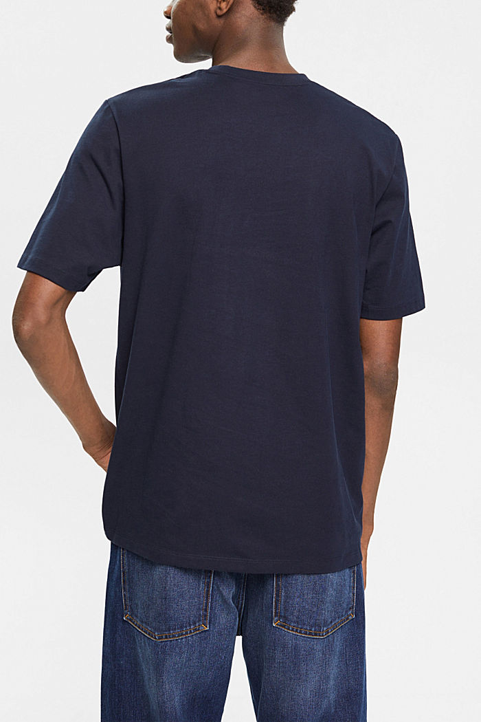 針織 T 恤, 海軍藍, detail-asia image number 3