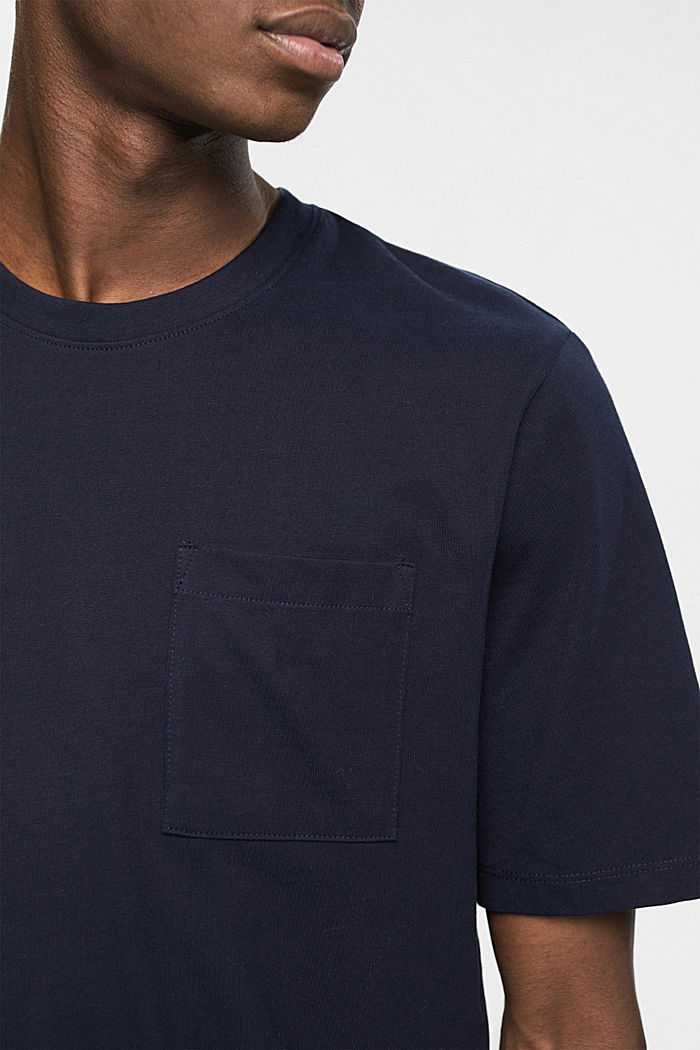 針織 T 恤, 海軍藍, detail-asia image number 2