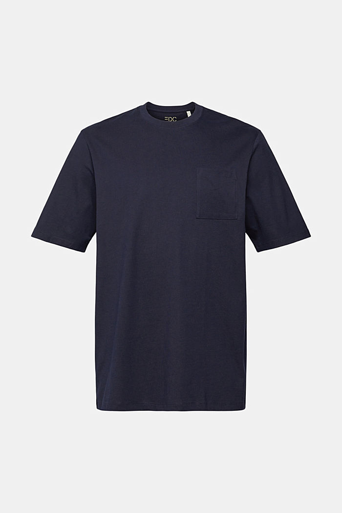針織 T 恤, 海軍藍, detail-asia image number 6