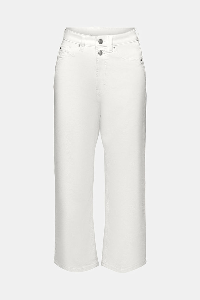 Baumwoll-Jeans mit geradem Bein
