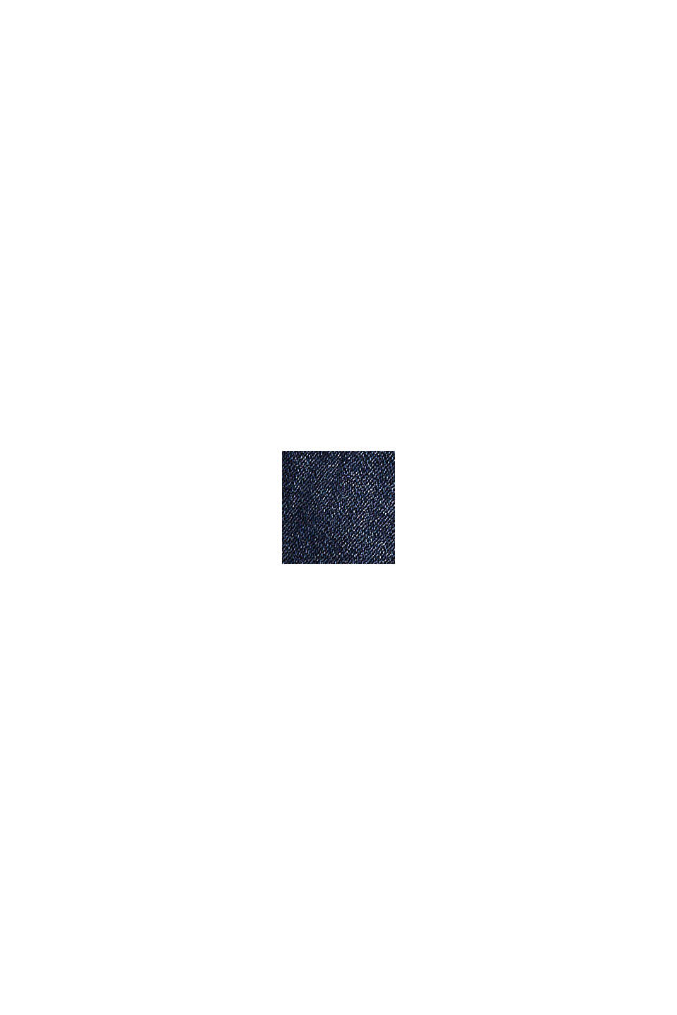 Jeans stretch in misto cotone biologico, BLUE BLACK, swatch