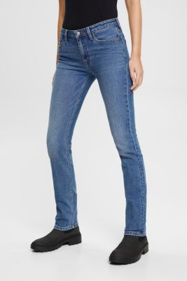 Straight leg jeans