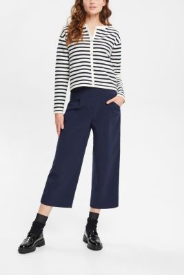 Striped cardigan, NAVY, detail-asia image number 4
