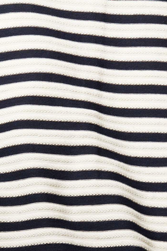 Striped cardigan, NAVY, detail-asia image number 5