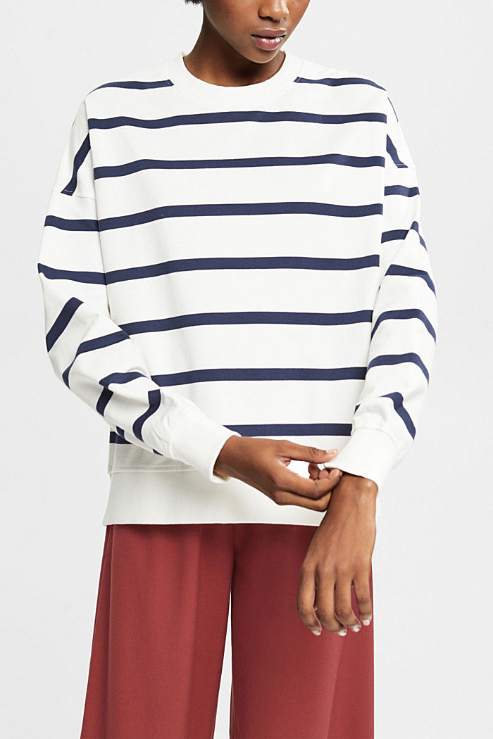Striped sweatshirt, OFF WHITE, detail-asia image number 0