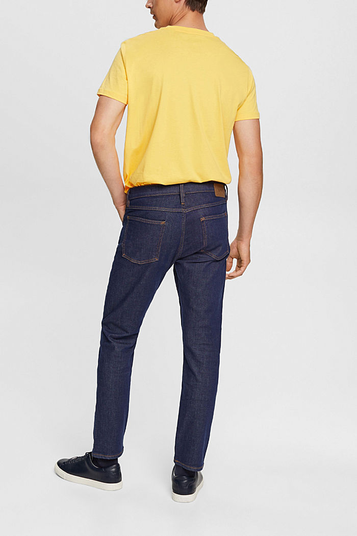 Slim fit stretch jeans, BLUE RINSE, detail-asia image number 3