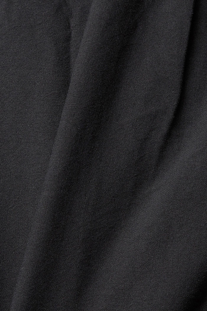 鈕扣恤衫，100% 棉, 黑色, detail-asia image number 4
