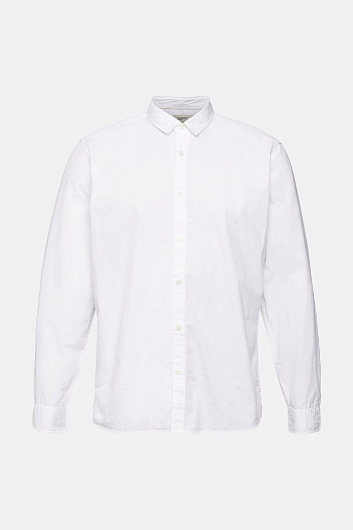Slim fit, sustainable cotton shirt, WHITE, detail-asia image number 5
