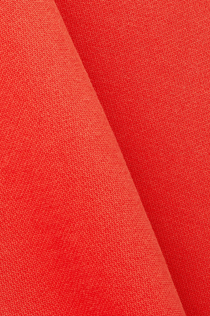 Plain regular fit sweatshirt, RED, detail-asia image number 5