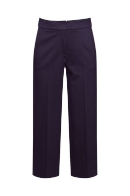 ESPRIT Pantalon jupe-culotte en jersey indéformable