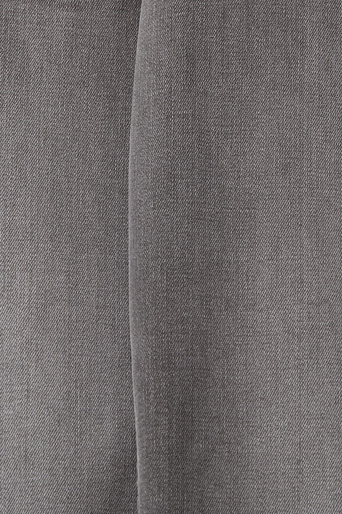Mid-rise bootcut stretch jeans, GREY MEDIUM WASHED, detail-asia image number 6
