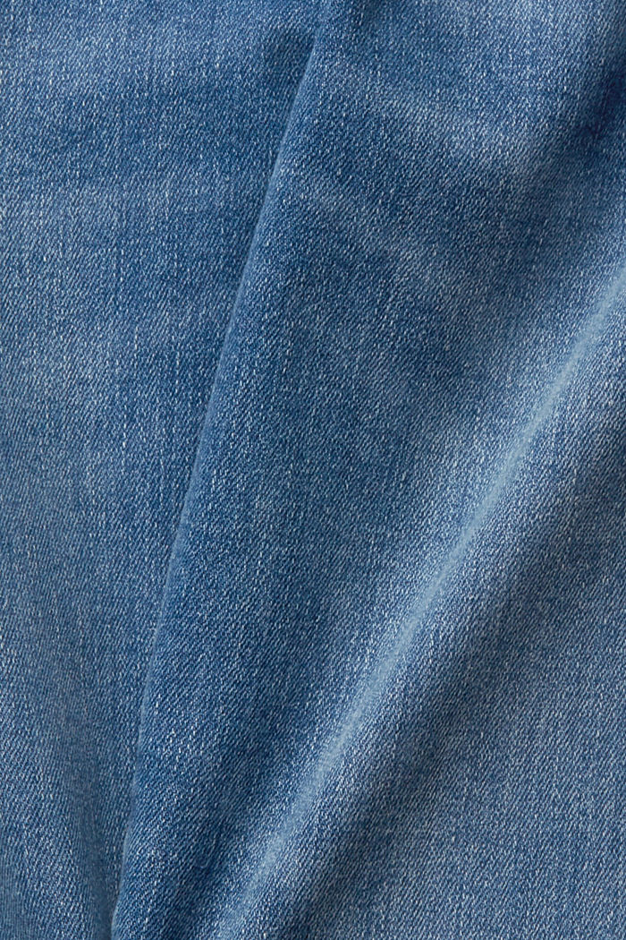 彈性牛仔褲, BLUE MEDIUM WASHED, detail-asia image number 5