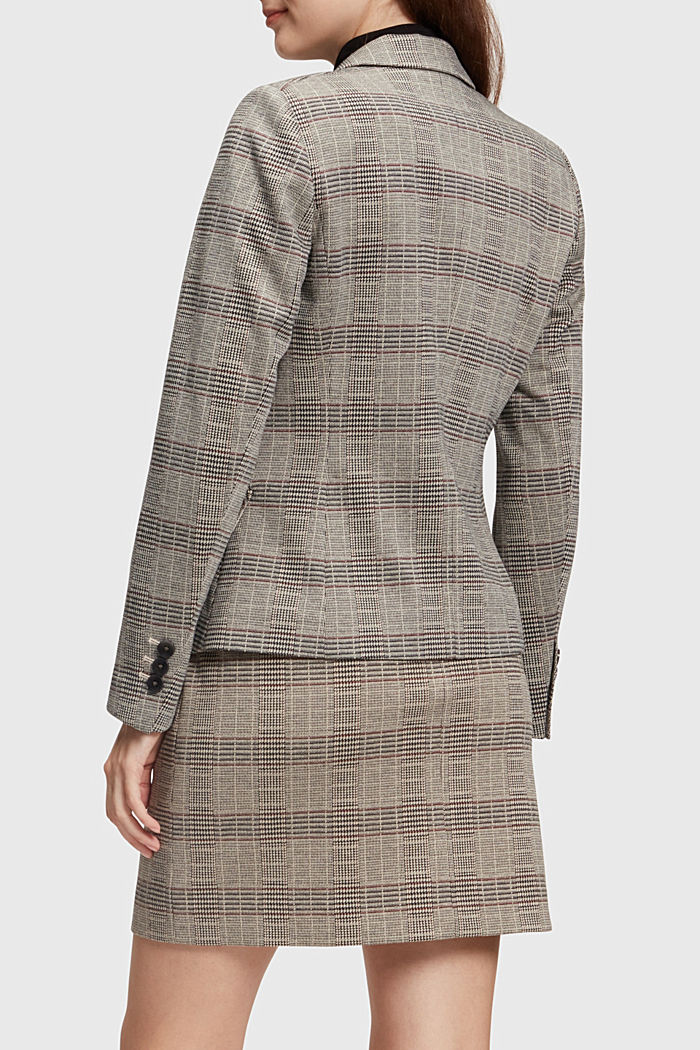 PRINCE OF WALES CHECK mix & match blazer, BEIGE, detail-asia image number 1