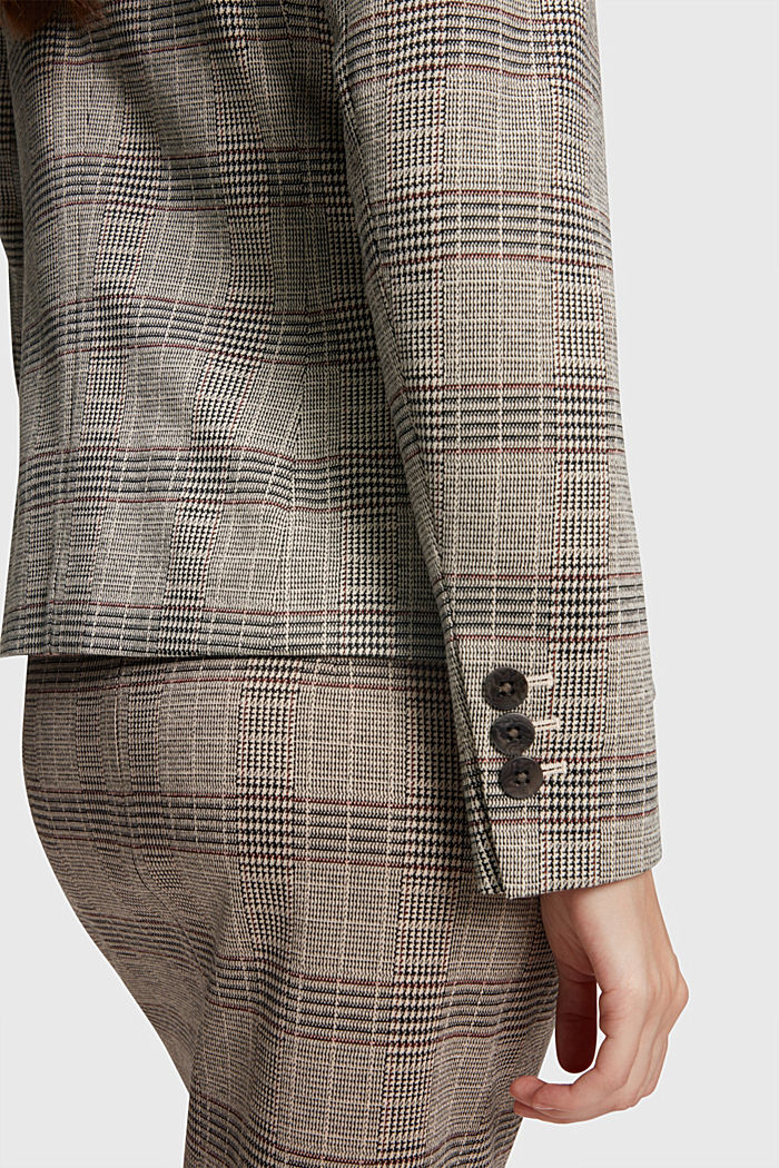 Blazer with a Prince of Wales check pattern, ICE 3, detail-asia image number 3