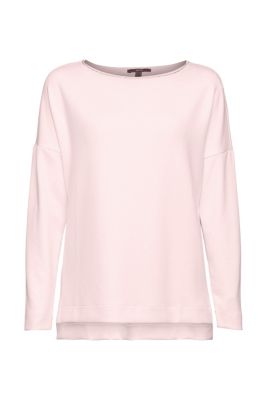 ESPRIT Sweat-shirt à effet métallisé