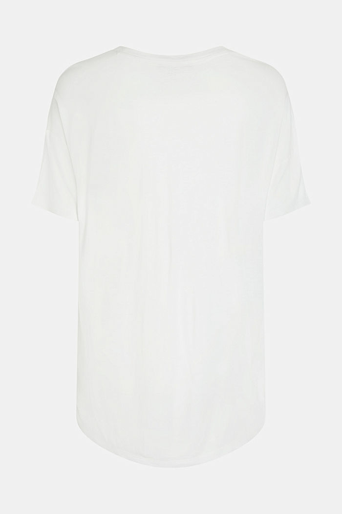 花卉印花 T 恤, OFF WHITE, detail image number 5