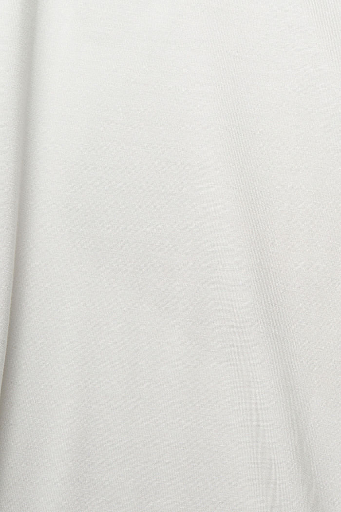 Metallic print t-shirt, LENZING™ ECOVERO™, OFF WHITE, detail-asia image number 5