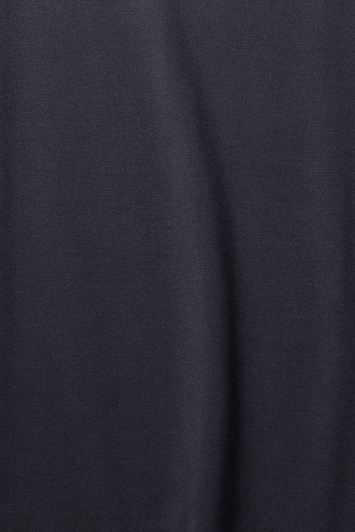 基本款上衣配細肩帶，LENZING™ ECOVERO™, 黑色, detail-asia image number 4
