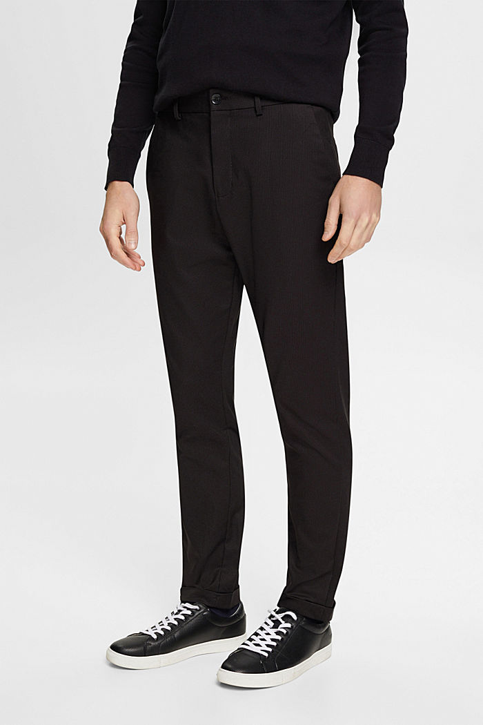 Slim fit trousers, BLACK, detail-asia image number 0