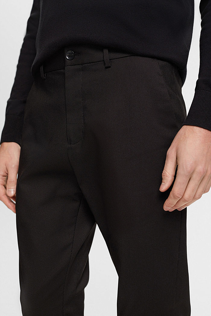 Slim fit trousers, BLACK, detail-asia image number 2