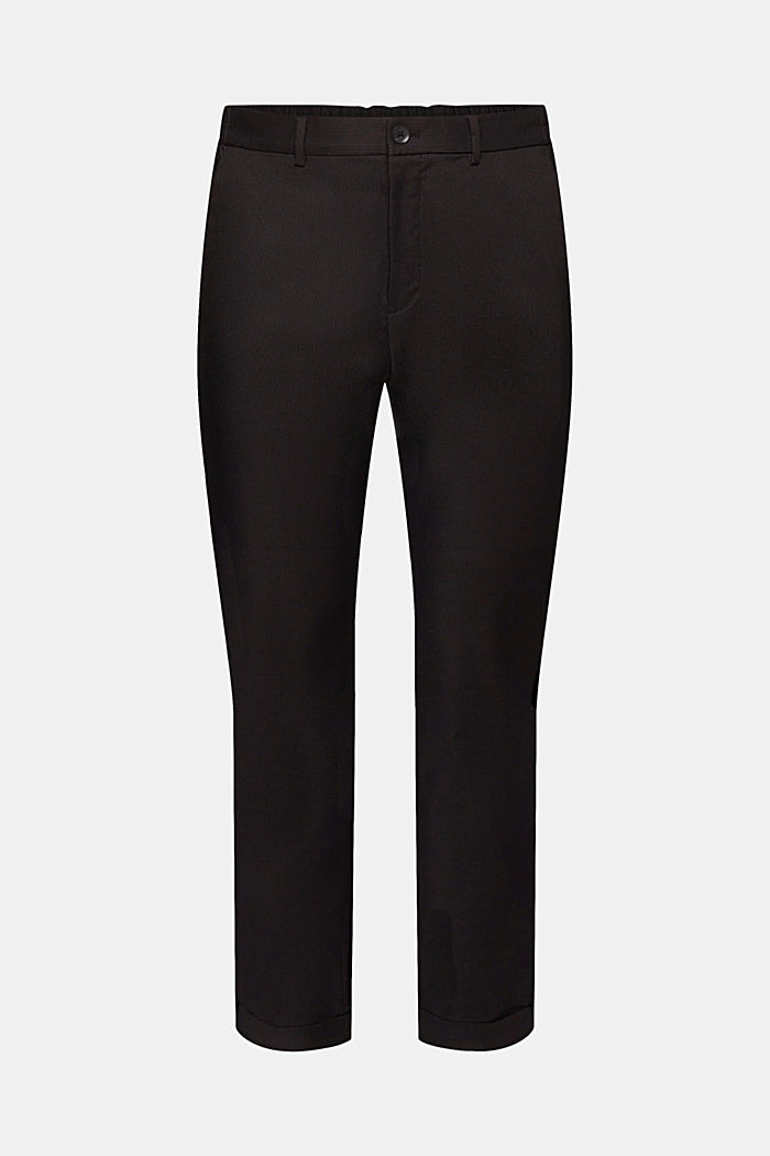 Slim fit trousers, BLACK, detail-asia image number 6